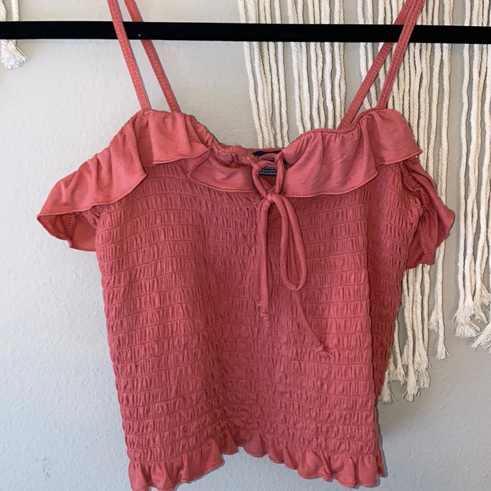 Pink tank top